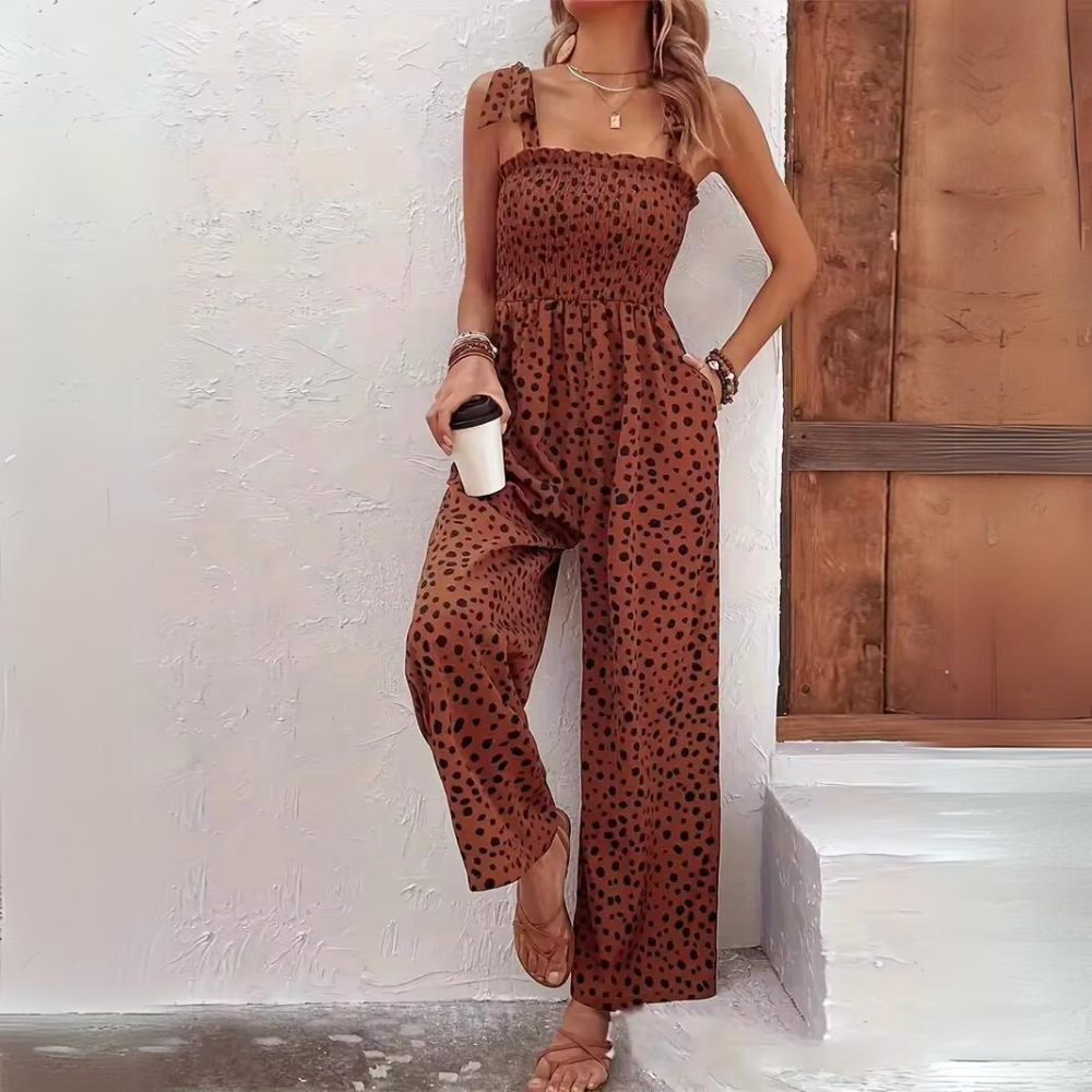 Tereza - Elegante Mouwloze Jumpsuit