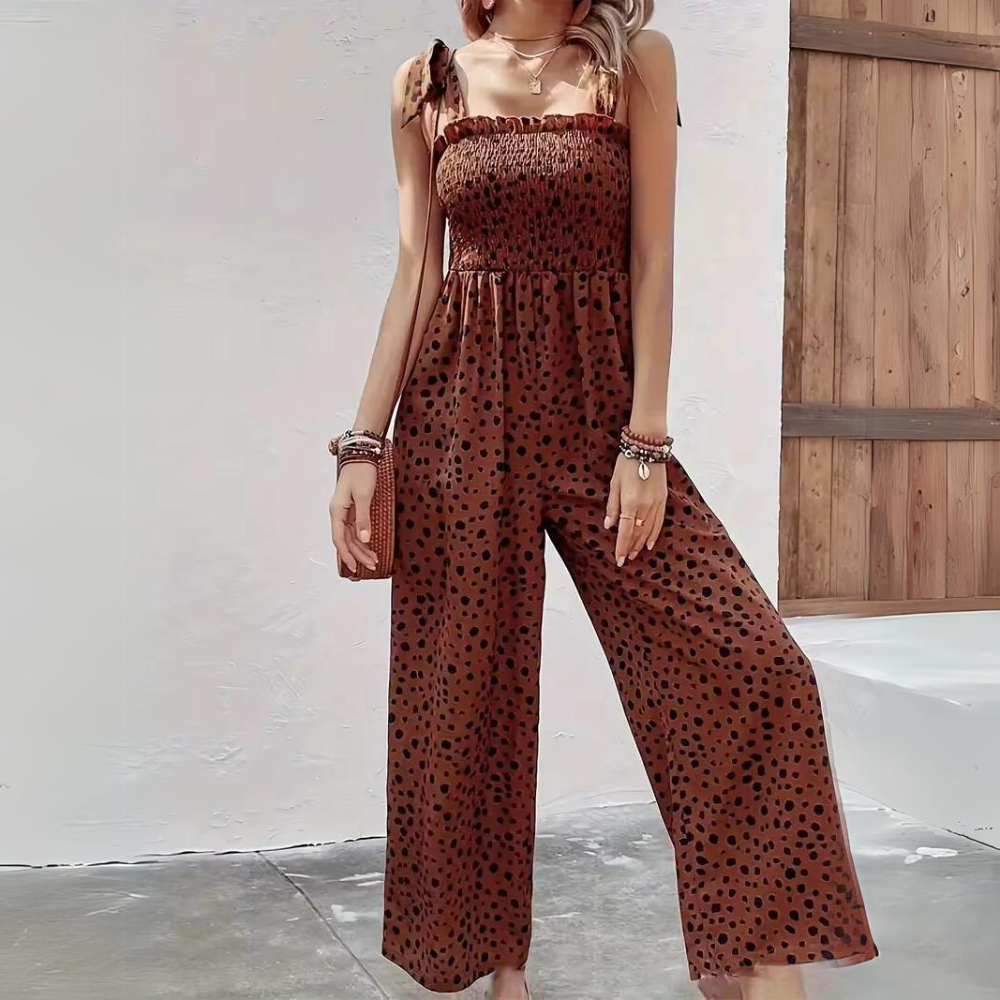 Tereza - Elegante Mouwloze Jumpsuit