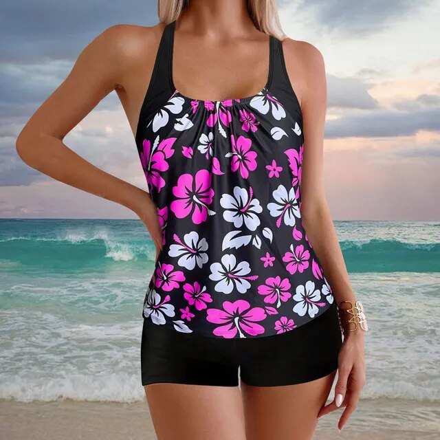 Stijlvol en trendy tankini zwempak