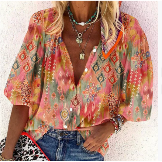 Tyriana | Elegante damesblouse