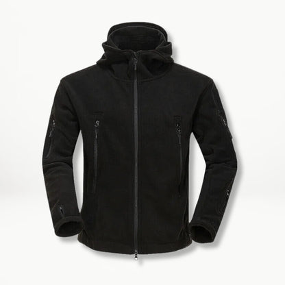 Cornelis Jas | Men's fleece hooded jacket