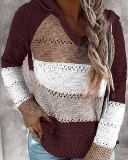 Sharon | Casual pullover sweatshirt met capuchon - ideaal voor herfst/winter