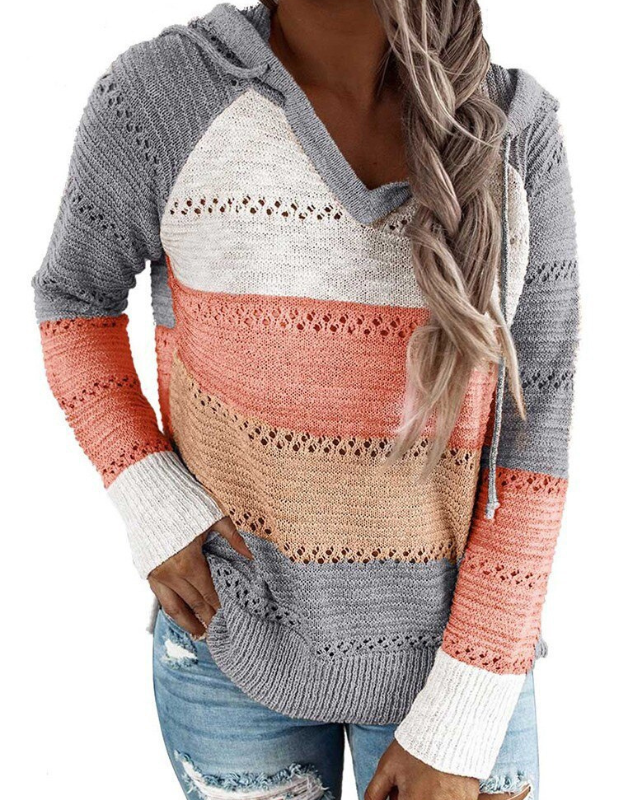 Sharon | Casual pullover sweatshirt met capuchon - ideaal voor herfst/winter