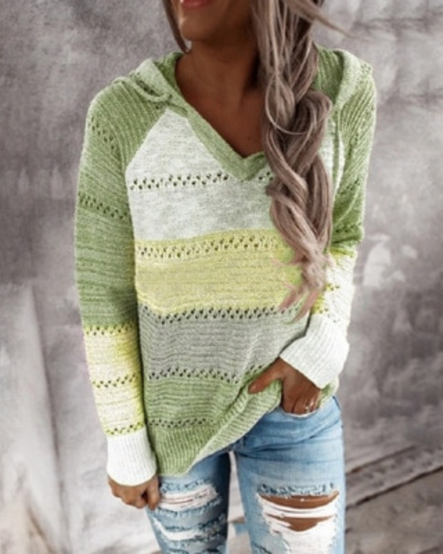 Sharon | Casual pullover sweatshirt met capuchon - ideaal voor herfst/winter