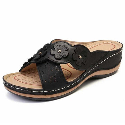 TrendZetter™: Vrouwelijke sandalen met bloemenontwerp