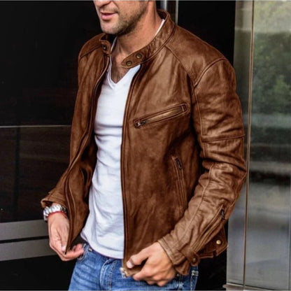 Erick Jacket | Men's Leather Motorcycle Jacket