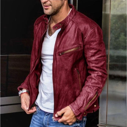 Erick Jacket | Men's Leather Motorcycle Jacket