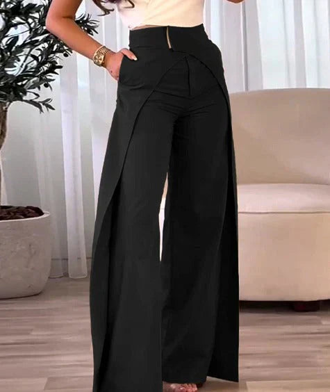 Elegante broek met hoge taille voor dames