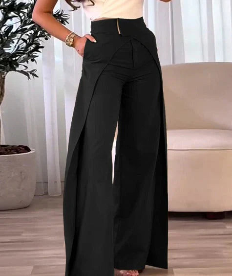 Elegante broek met hoge taille voor dames