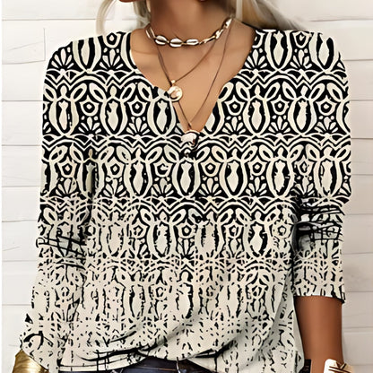 Christanin | Dames Comfortabele Blouse | Vintage