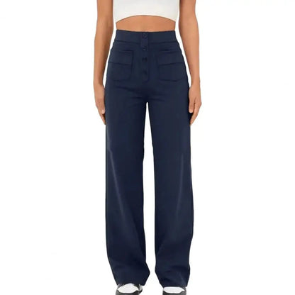 Broek met wijde pijpen voor dames