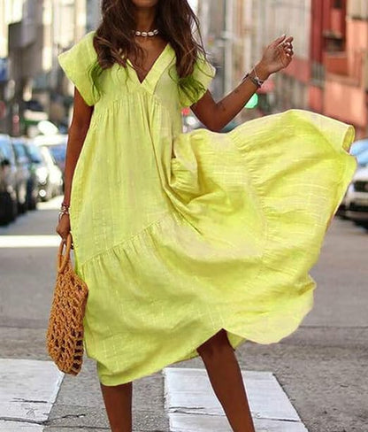 Winona Losse elegante jurk voor verschillende gelegenheden