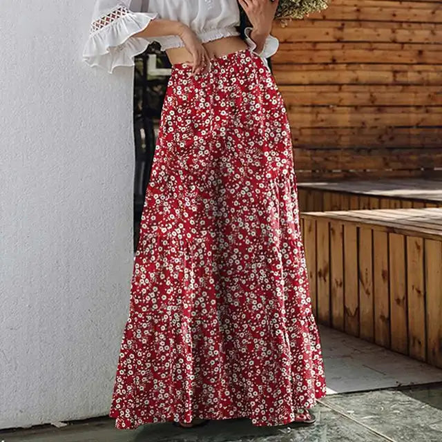 Kensi - Broek met bloemen