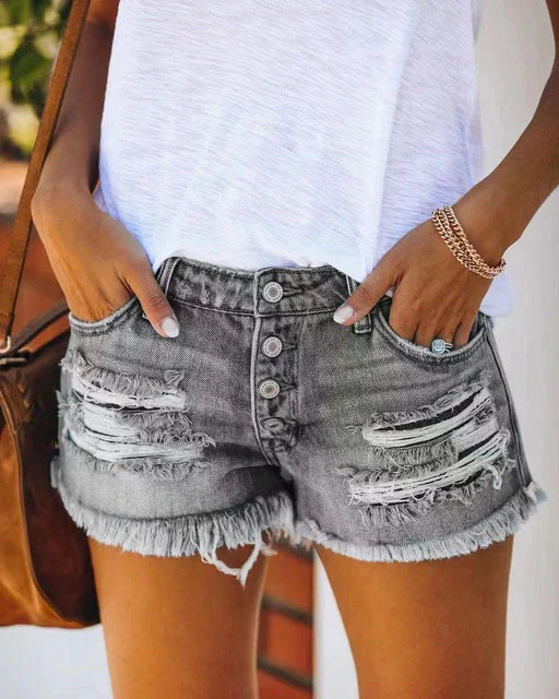 IVY - Vrijetijdsshort van denim voor dames