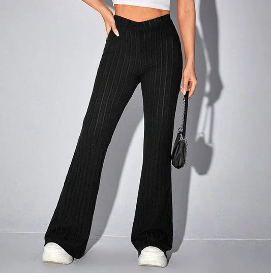 Shae - Knusse Flared Broek voor Vrouwen