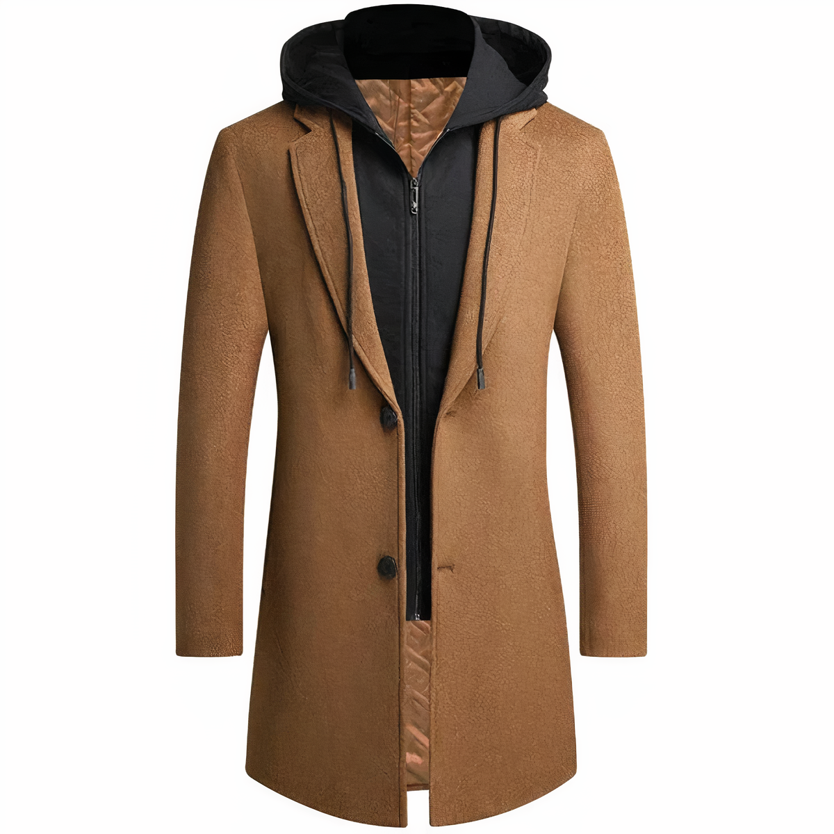 Durk Mantel | Men's wool trench coat