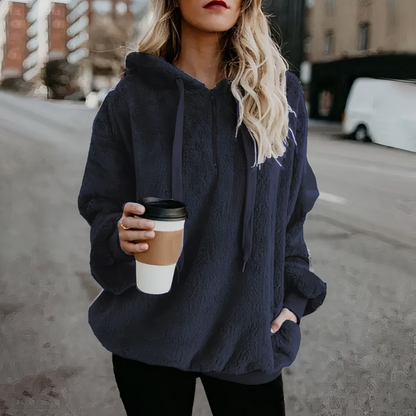 Sharon | Warmer pluche hoodie