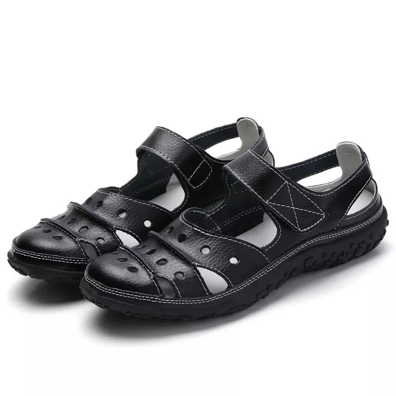 Blair - orthopedische veersandalen met comfortabele klittenbandsluiting