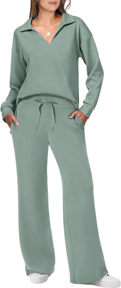 Heidi-Mode | Casual trui & broek travel & lounge set