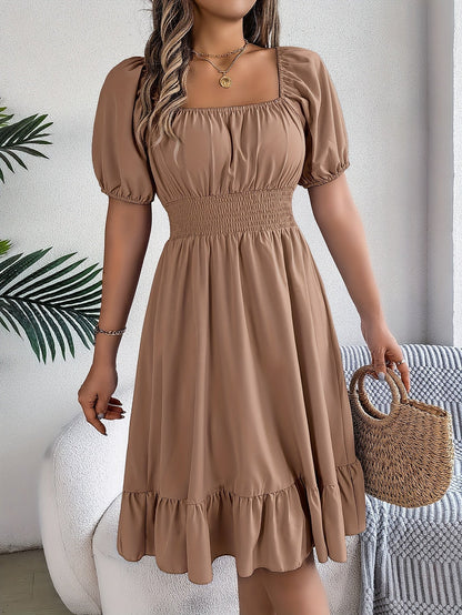 Aansluitende Top - Ruche Collectie - Effen Kleur - Polyester - Ideaal voor Lente/Zomer/Herfst