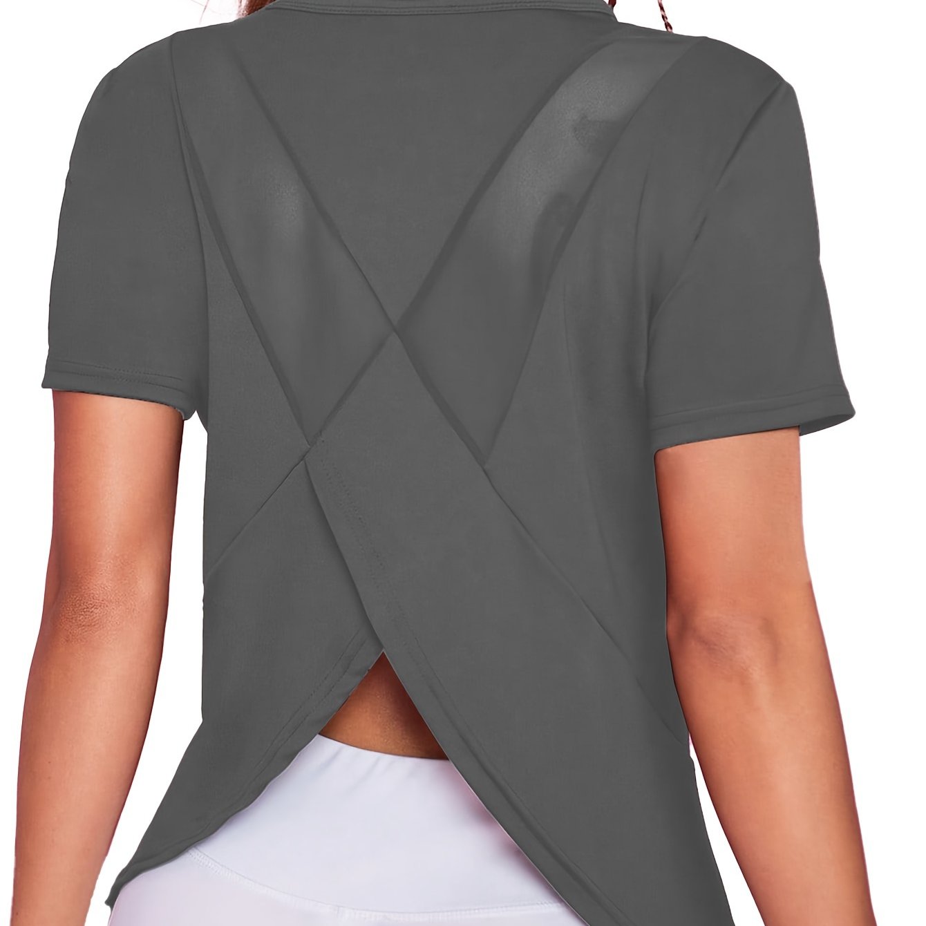 Sara | Sneldrogend dames sportt-shirt met korte mouwen en ademende mesh-contrast