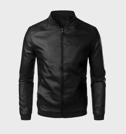 Fabert Jacket | Men's Leather Zip Jacket