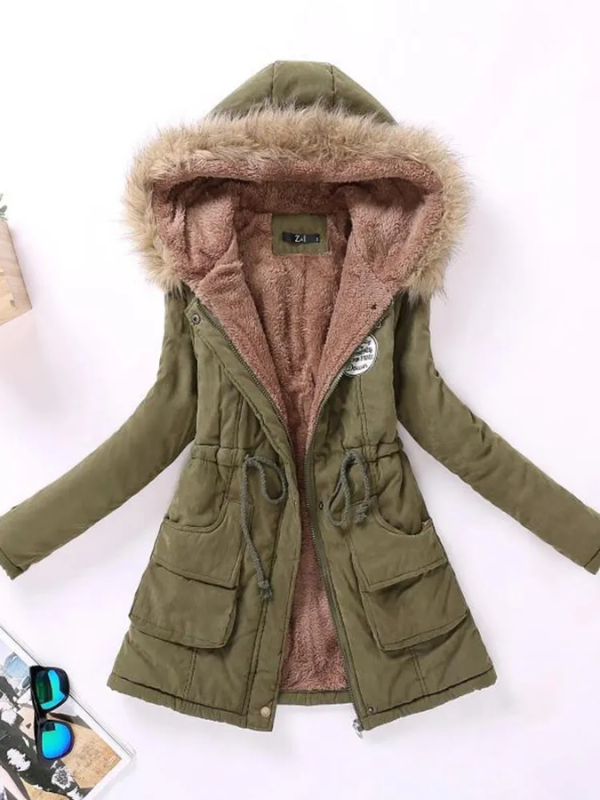 Kaitlyn Slimfit Parka met capuchon | Comfortabel & Stijlvol