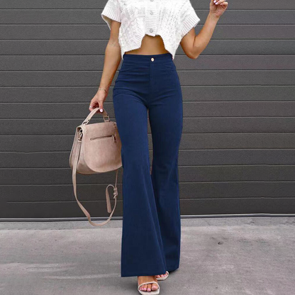 Vogue Style Uitlopende broek