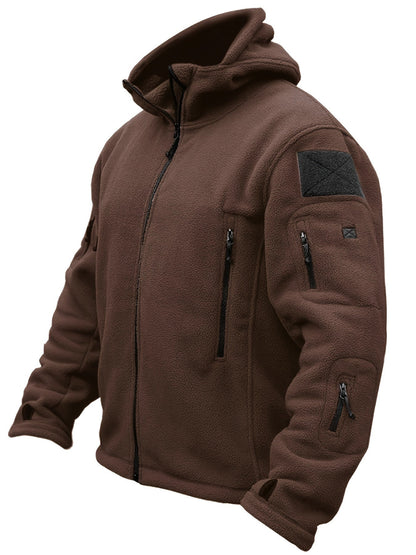 Warme fleece rits winddichte outdoorjas voor mannen | Perfect voor buitenactiviteiten