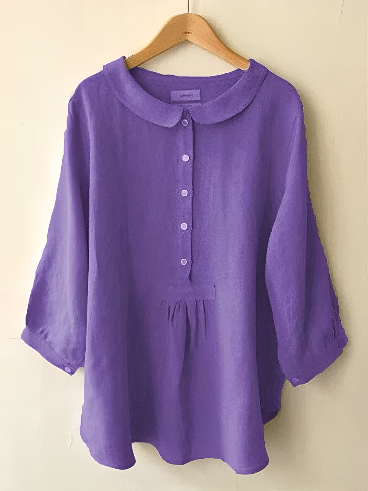 Dana | Comfortabele losse blouse met knopen voor dames