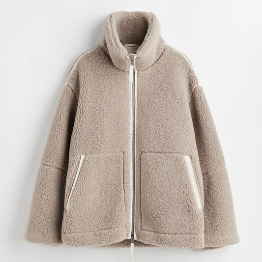 Oversized warme jas voor dames - Lana