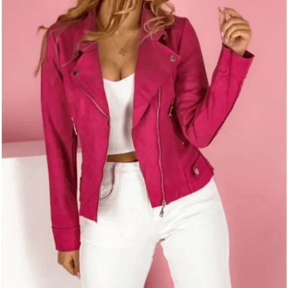 Bailey Leather Jacket | Classic Style &amp; Colorful Choices