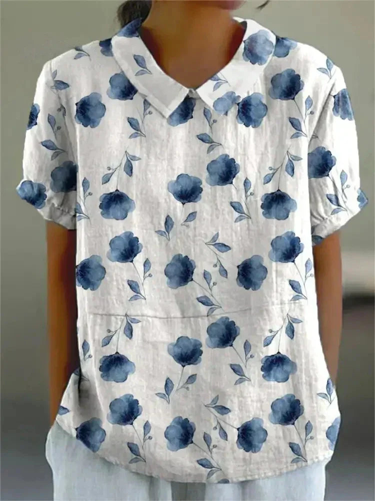 Blouse met bloemenprint voor dames