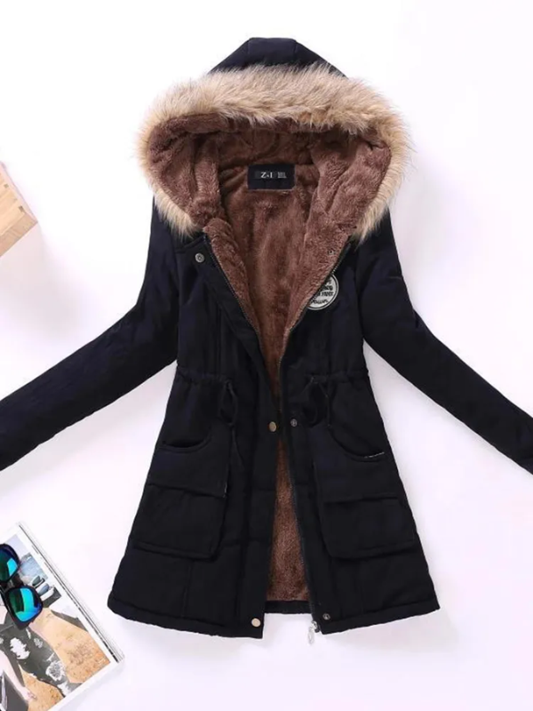 Kaitlyn Slimfit Parka met capuchon | Comfortabel & Stijlvol