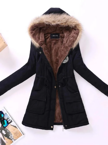 Kaitlyn Slimfit Parka met capuchon | Comfortabel & Stijlvol