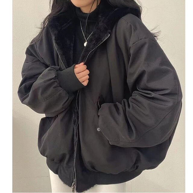 Yumi - luxe winter oversized jas