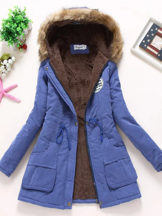 Kaitlyn Slimfit Parka met capuchon | Comfortabel & Stijlvol