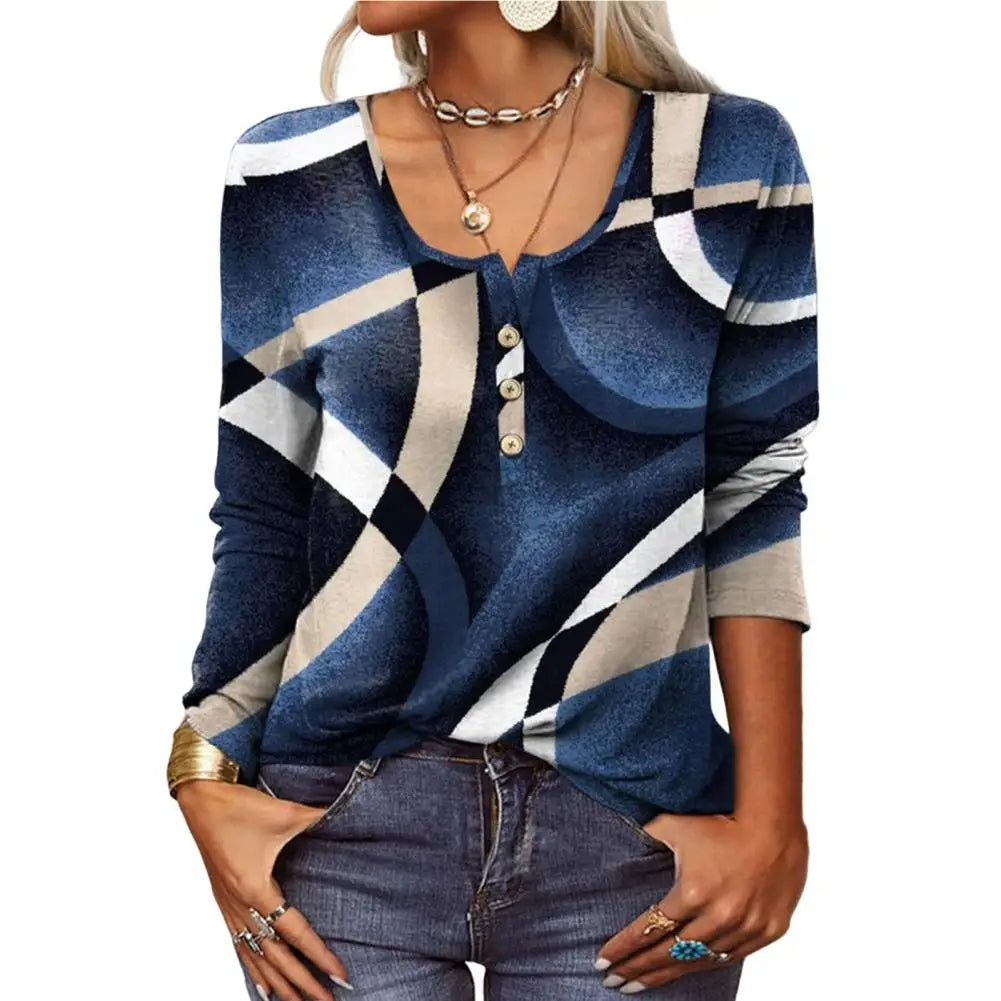 Apollonia | Dames Elegante Blouse | Lange Mouw