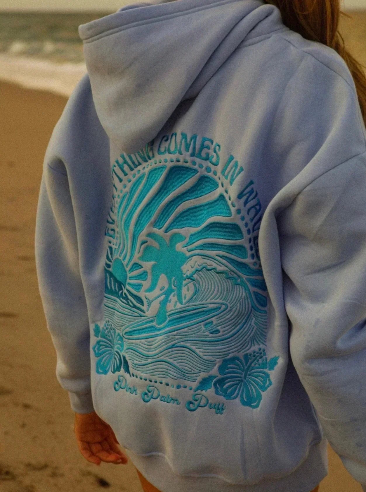 Waele Hoodie | Chasing Sunsets Graphic Hoodie