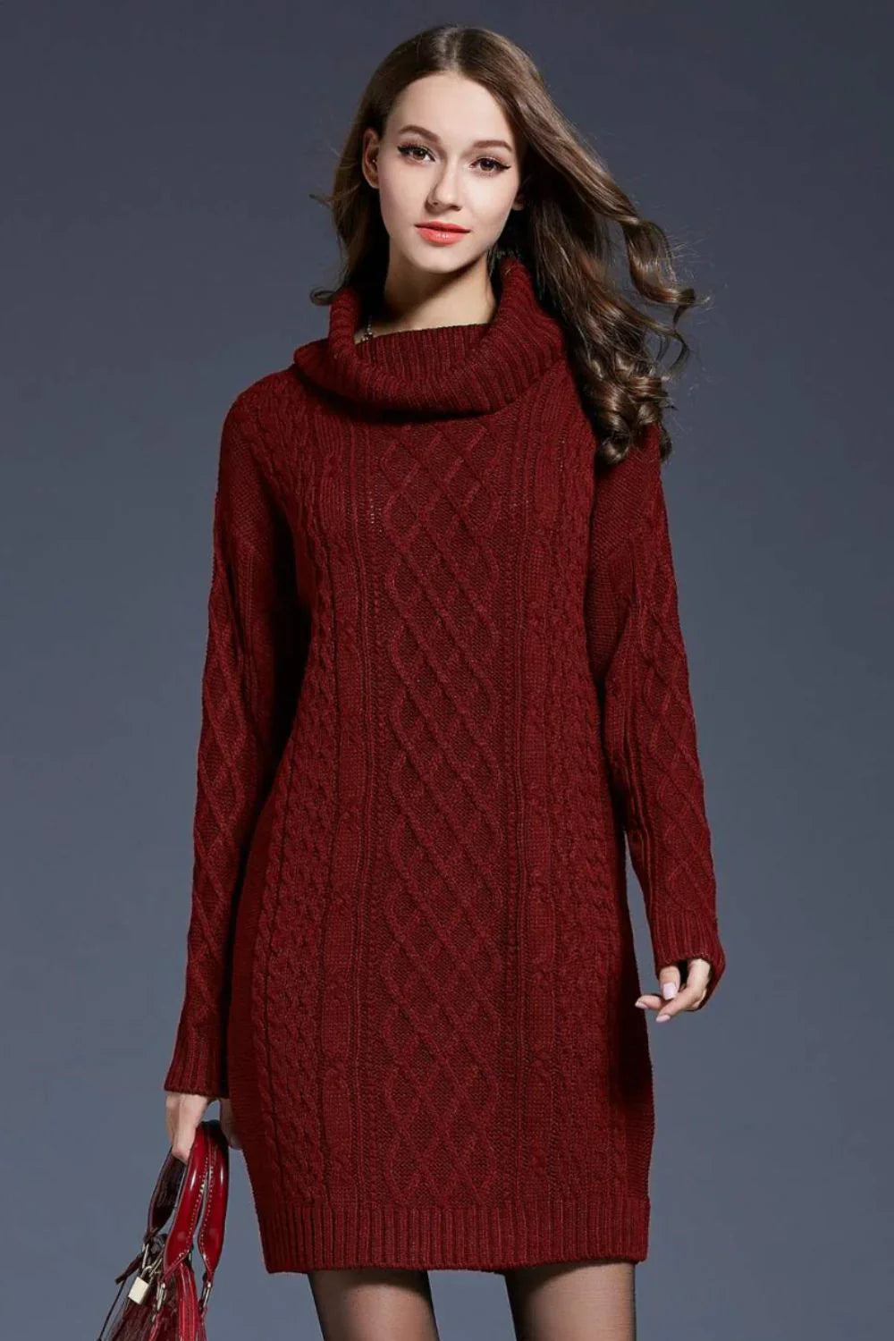 Els - Gebreide Sweater Jurk voor Herfst & Winter