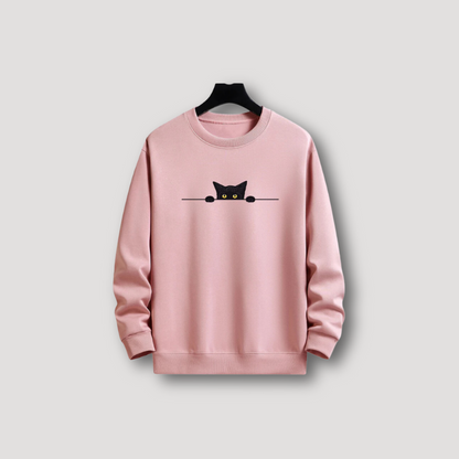 Emil - Grafisch sweatshirt zwarte kat