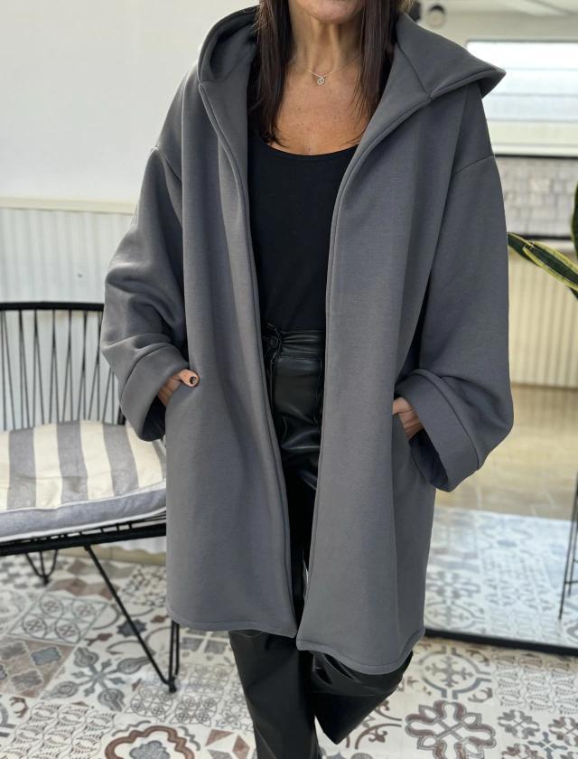 Vrouwen Winter en Herfst Hooded Jacket - Lange Mouw Casual Sweatshirt