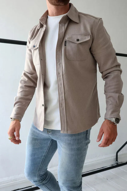 Adam - Overhemdjasje met knoopsluiting