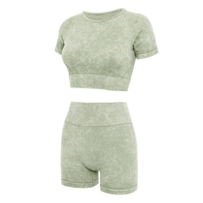 Naadloze yoga sportkleding set