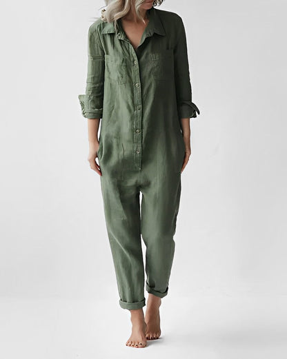 Lotte | Stijlvolle groene jumpsuit