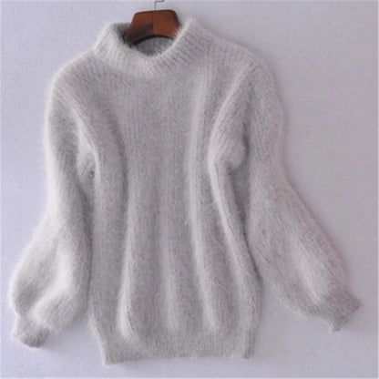 Paloma - Losse vintage angora trui