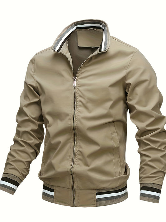 Arlan Jacket | Men's Classic Bomber Jacket