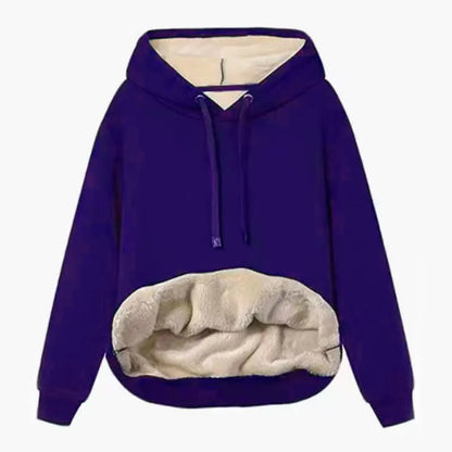 Sharon | Casual fleece gevoerde hoodie perfect voor de winter