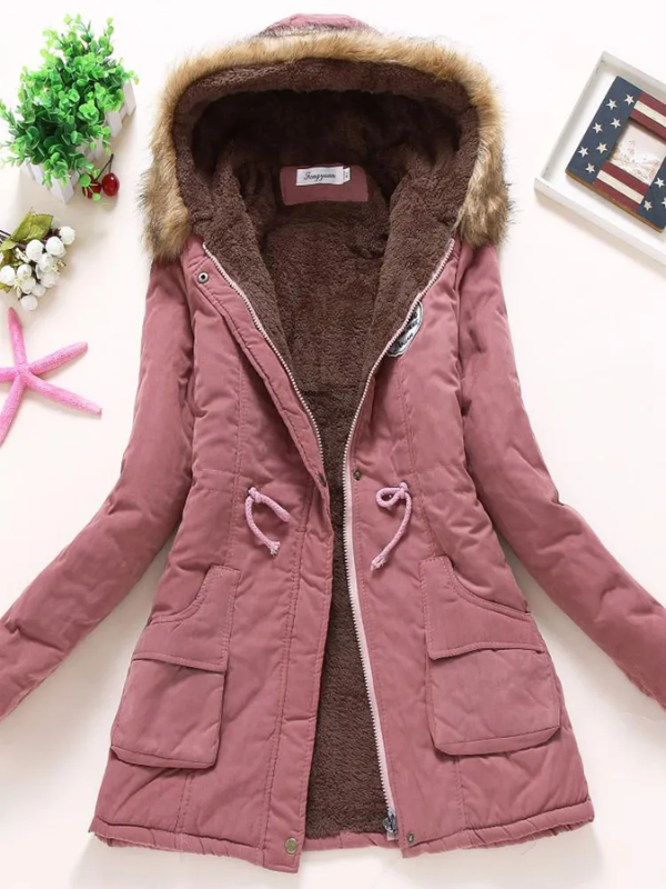 Kaitlyn Slimfit Parka met capuchon | Comfortabel & Stijlvol