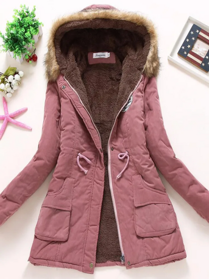Kaitlyn Slimfit Parka met capuchon | Comfortabel & Stijlvol